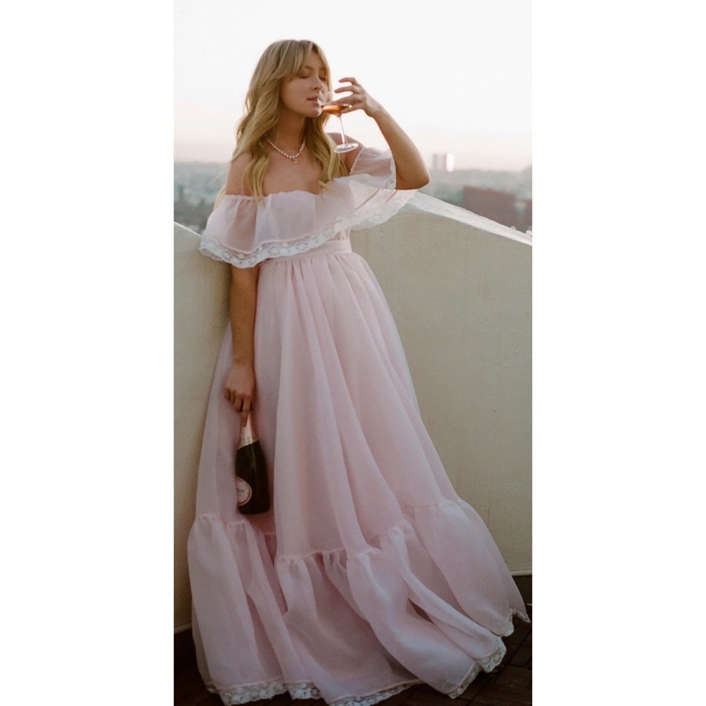 SELKIE Candy Heart Romance Novel Formal Long Gown Evening Dress